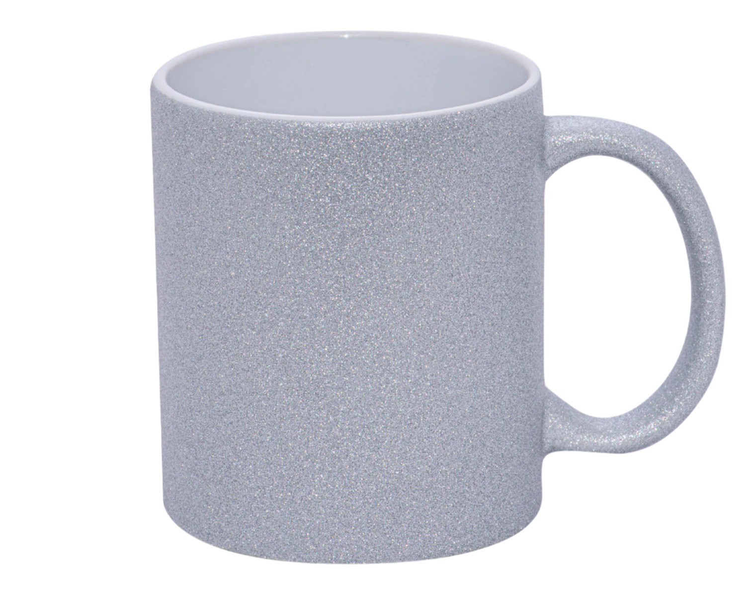 Glitter Mug - Silver