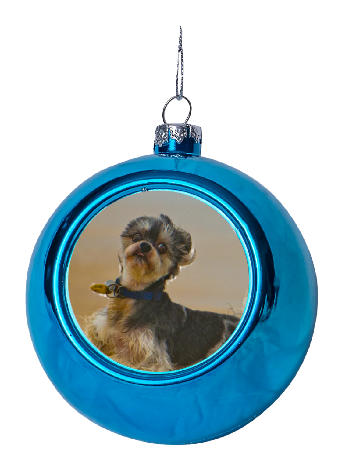Christmas Baubles Blue