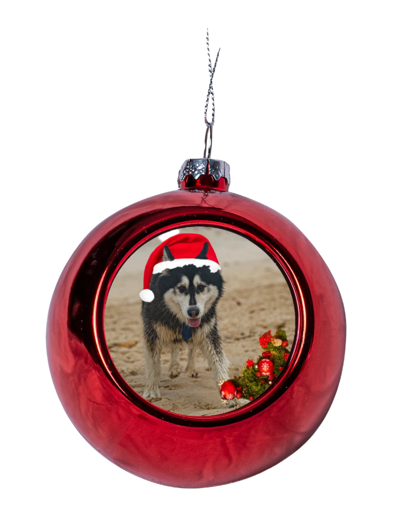 Christmas Baubles Red