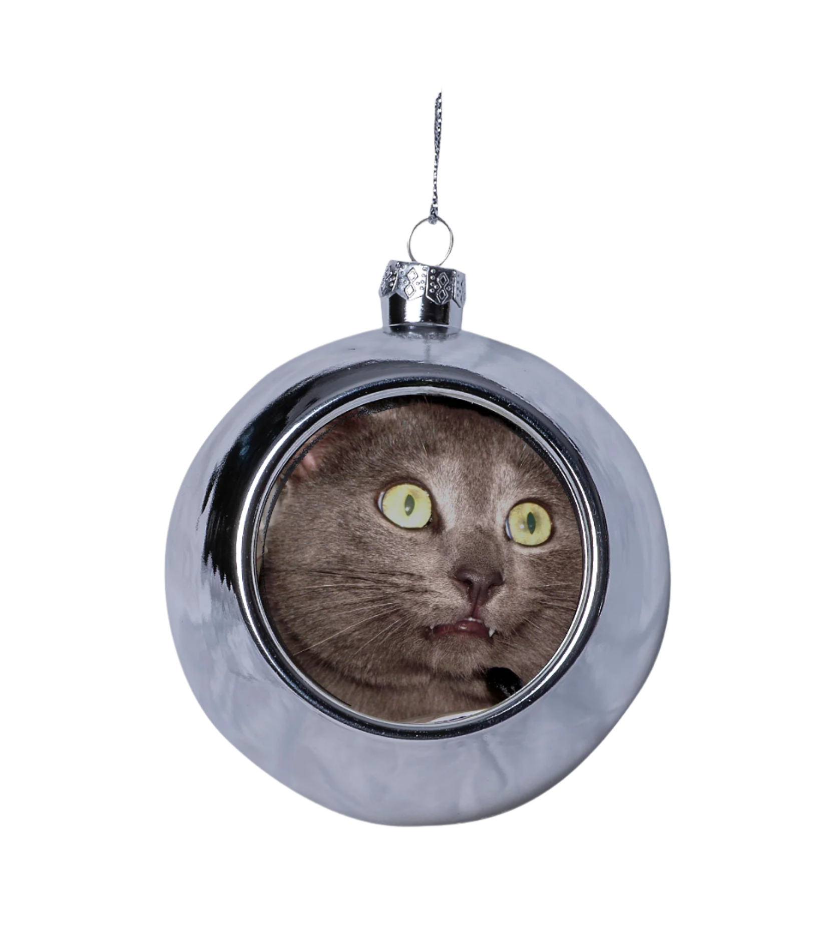 Christmas Baubles Silver