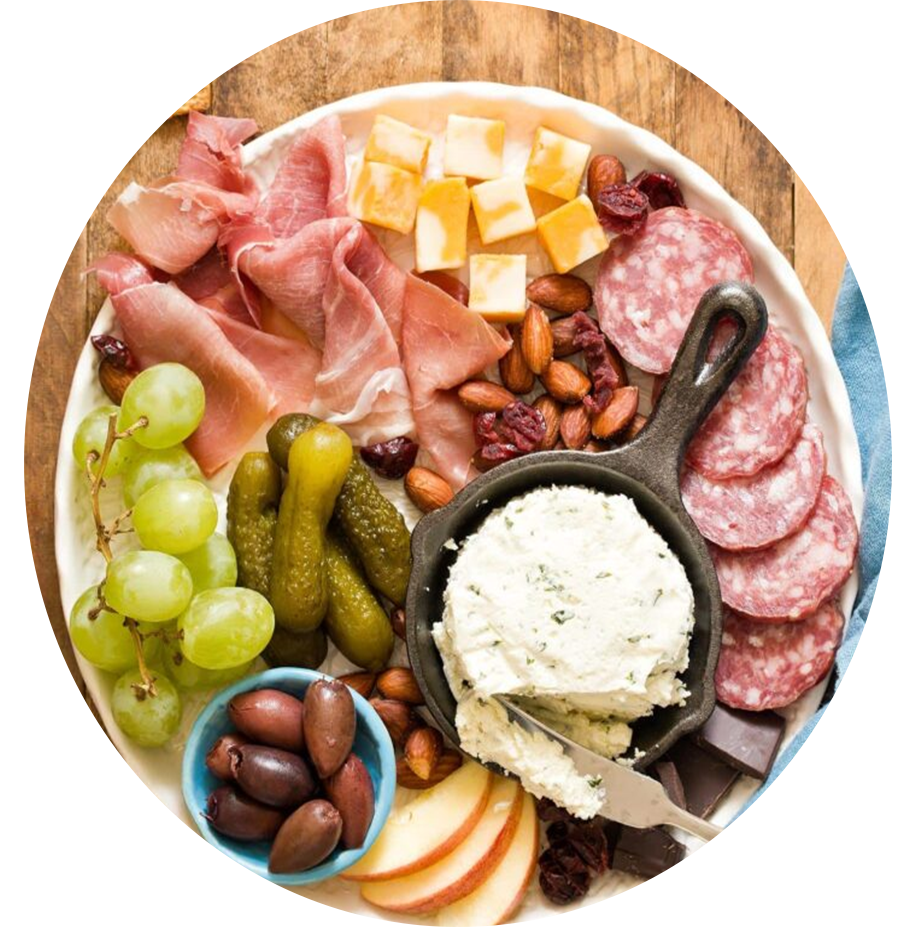 Cutting Board Round (Glass)