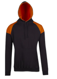 Hoodie Ramo Black/Orange Mens 3XL