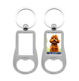 Metal Bottle Opener Keyring