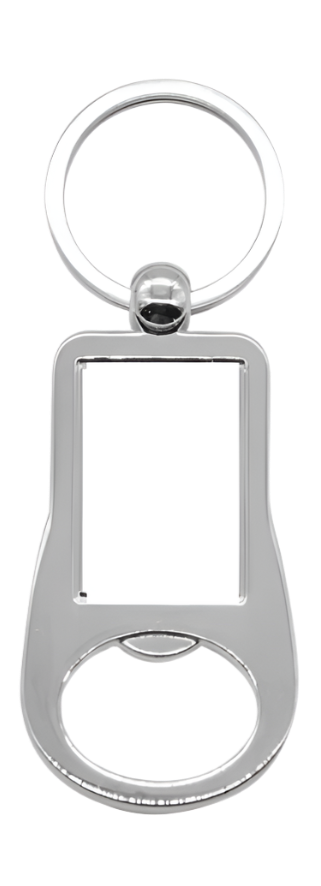 Metal Bottle Opener Keyring