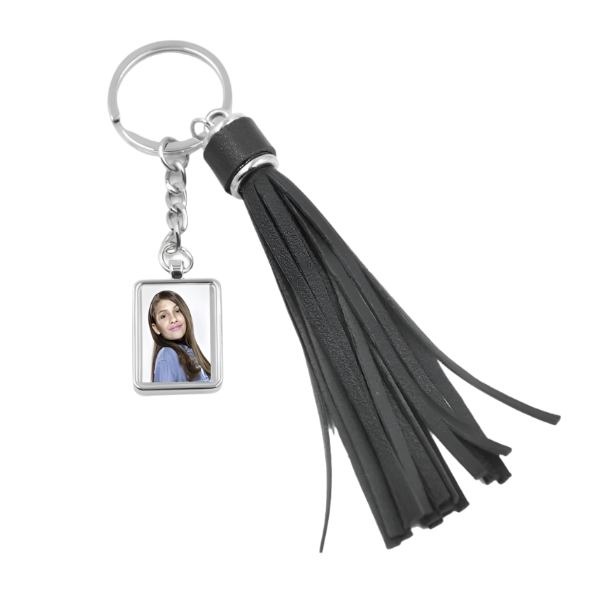 Metal Tassel Keyring