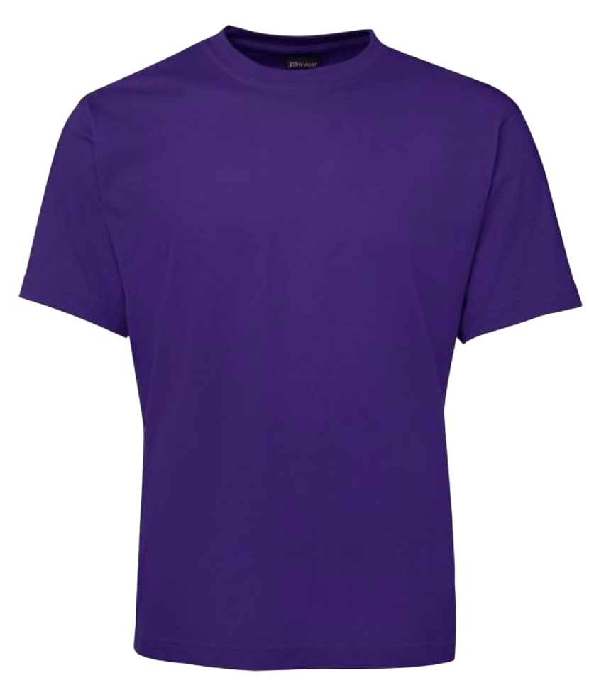 Unisex Coloured T-Shirt 100% Cotton (Red, Blues,Pink and Purple)