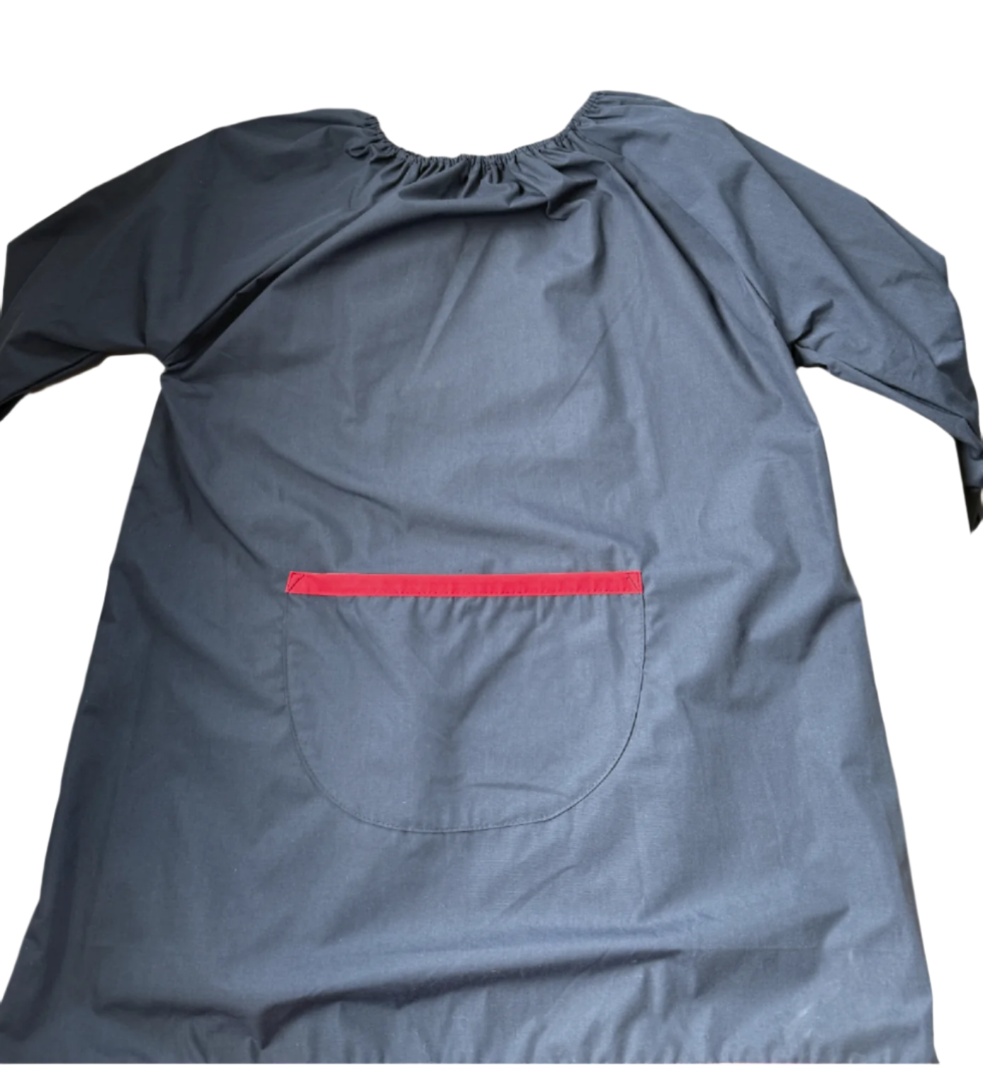 Art Smock Navy/Red Kids 8-10