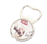 Bottle Opener Magnet Round