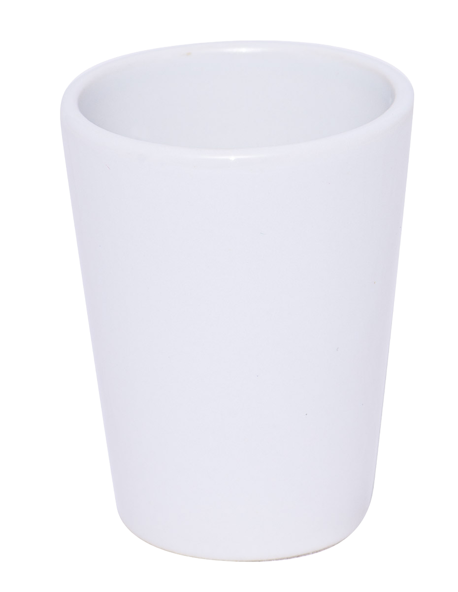 White Shot Glass