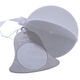 Silver Bell Christmas Decoration